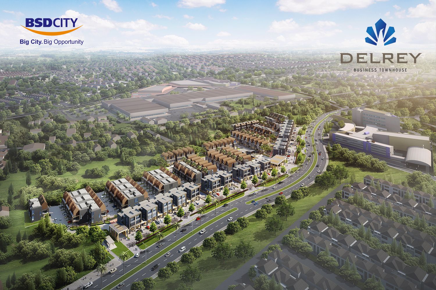 Delrey Biztown - Sinarmas Land