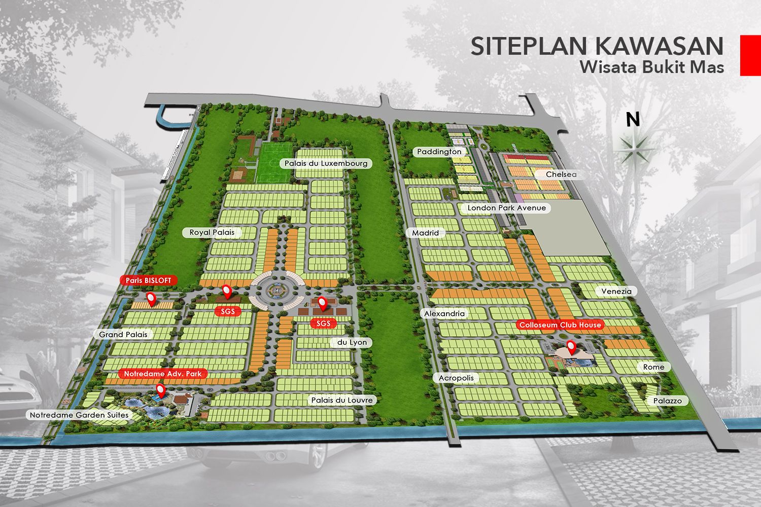 Properti impian di Wisata Bukit Mas, Ecatalog Sinar Mas Land