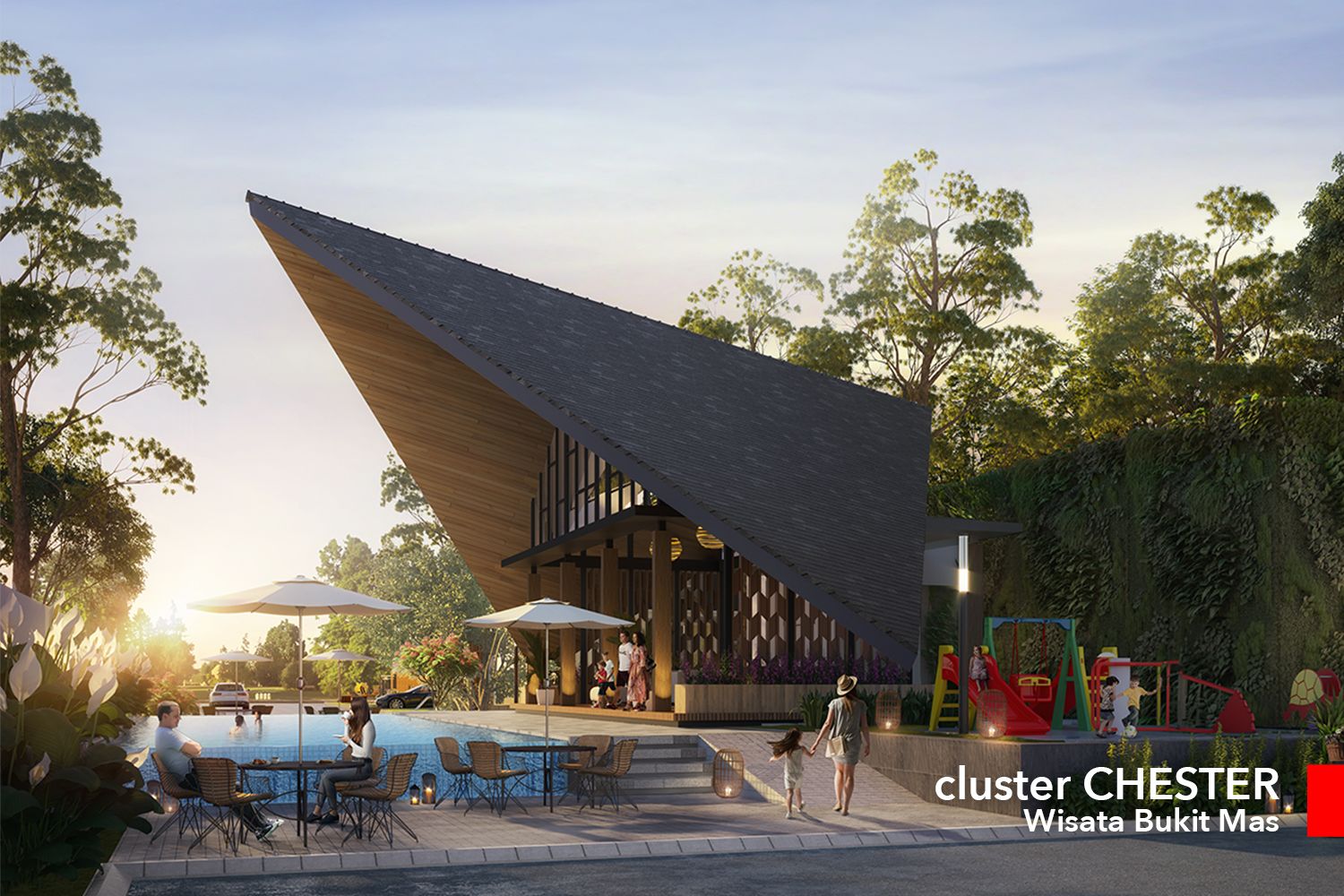 Chester at Wisata Bukit Mas - Sinarmas Land
