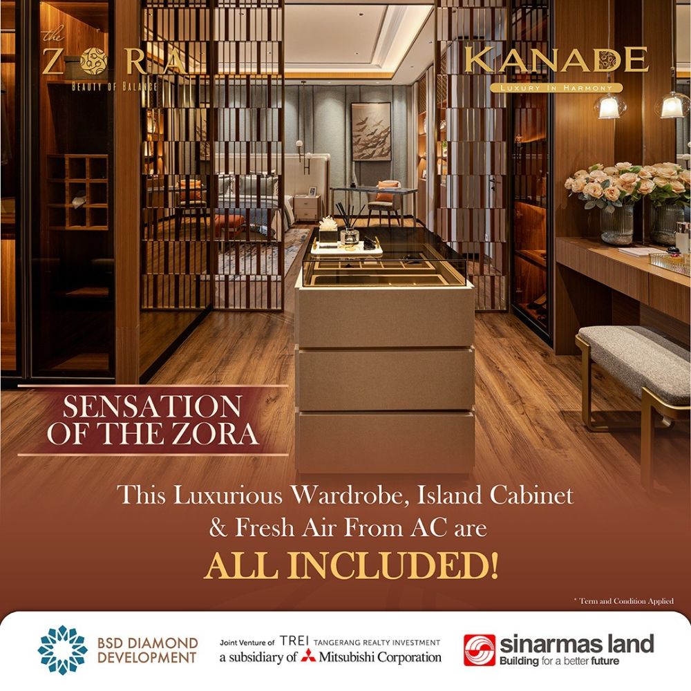 Properti impian di The Zora, Ecatalog Sinar Mas Land