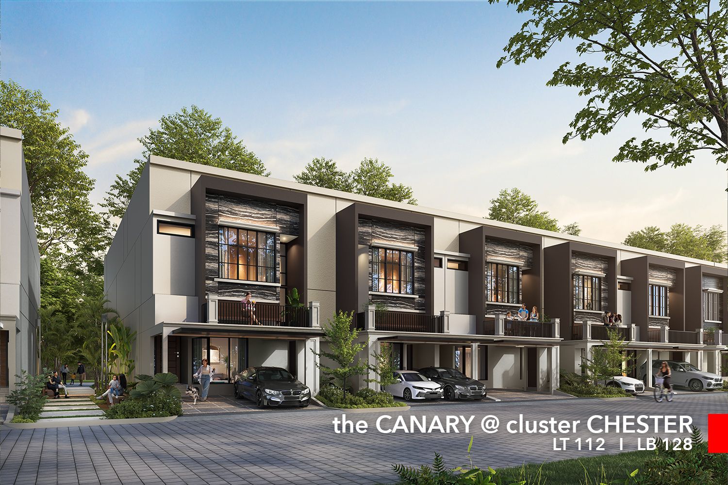 Tipe Rumah Chester Wisata Bukit Mas - Sinarmas Land